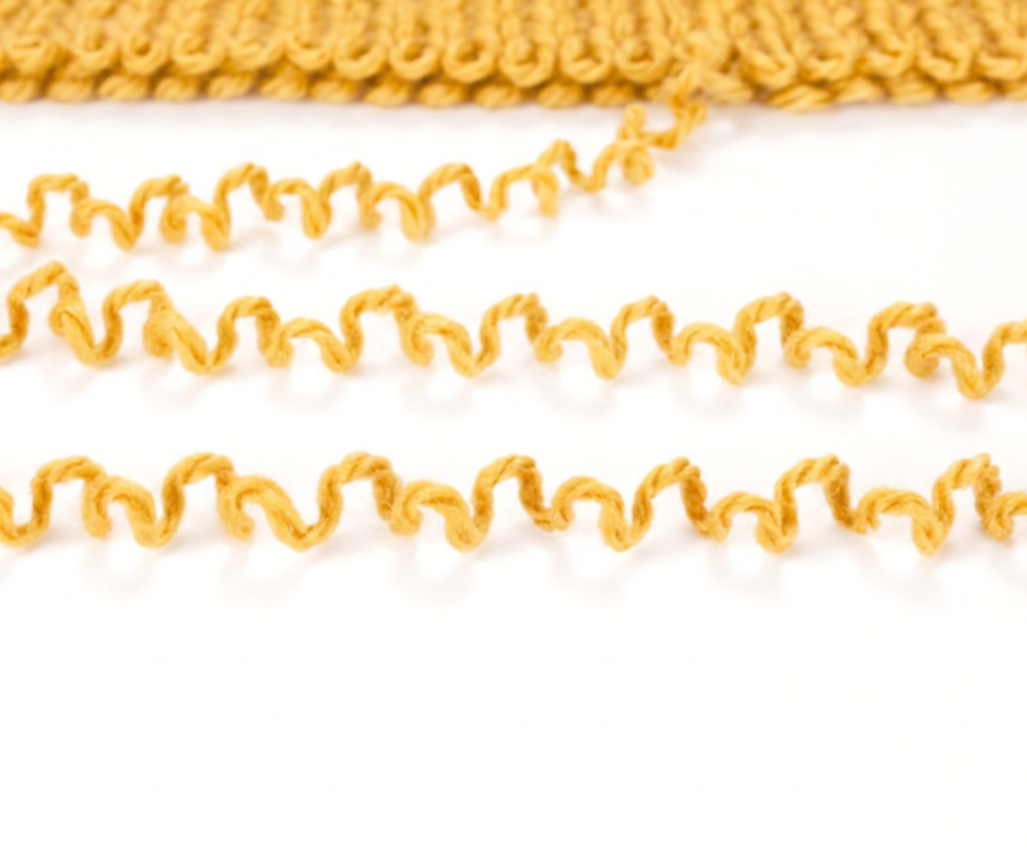 Picture of knitting being unravelled